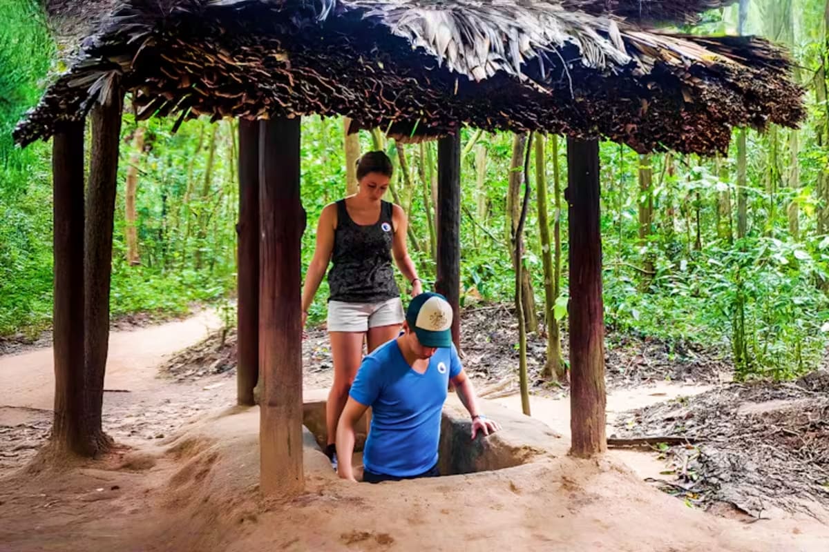 Half Day Cu Chi Tunnel Tour Cu Chi tunnel half day trip Sharing