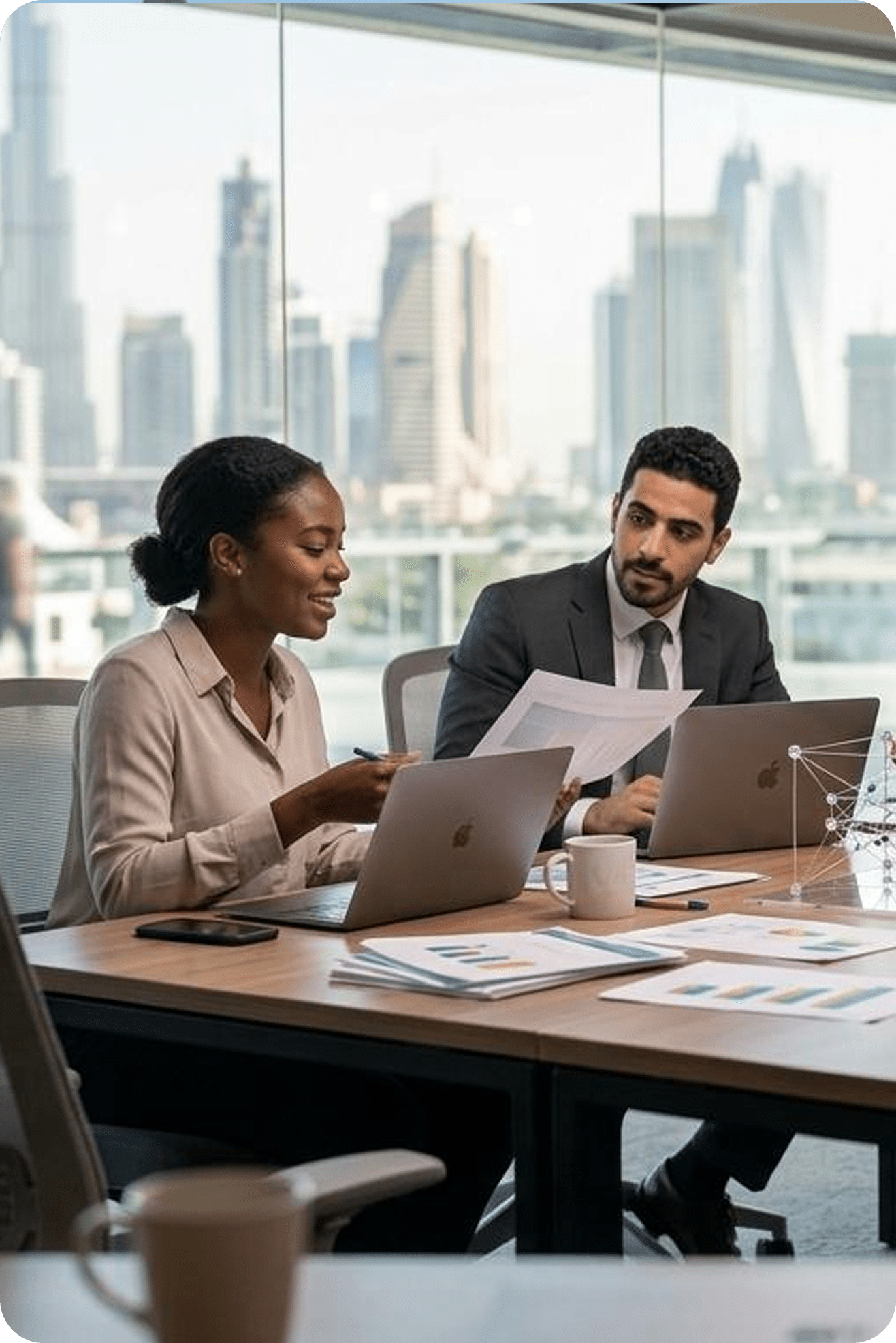 Rayna team in a meeting
