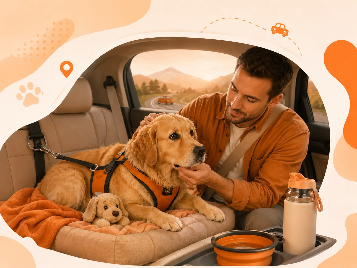 How to Calm a Nervous Dog During a Car Ride