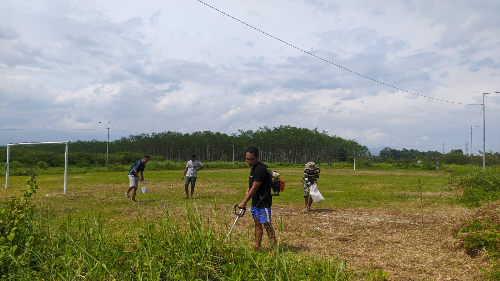 Kegiatan Gotong Royong Sekawan fc