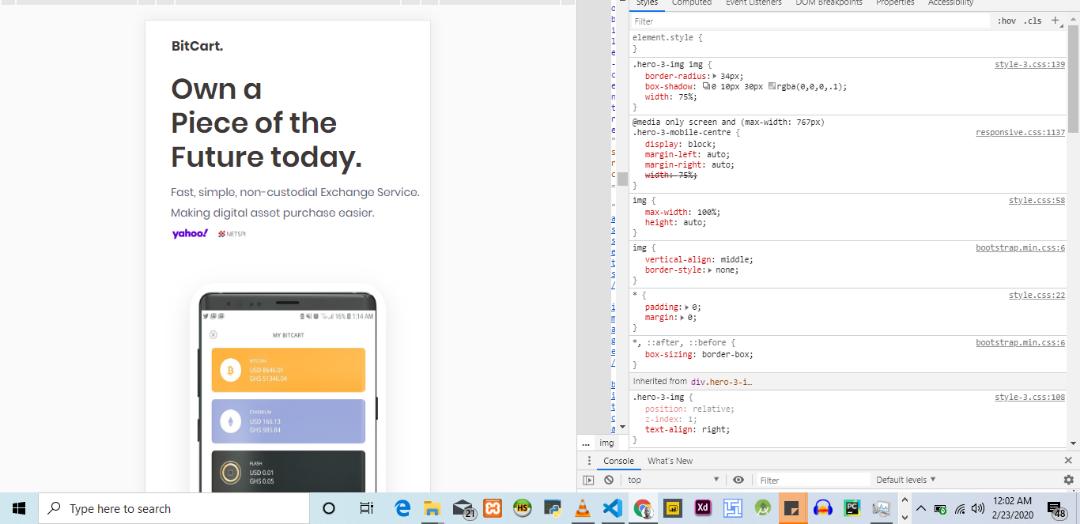 Mobile View alt text