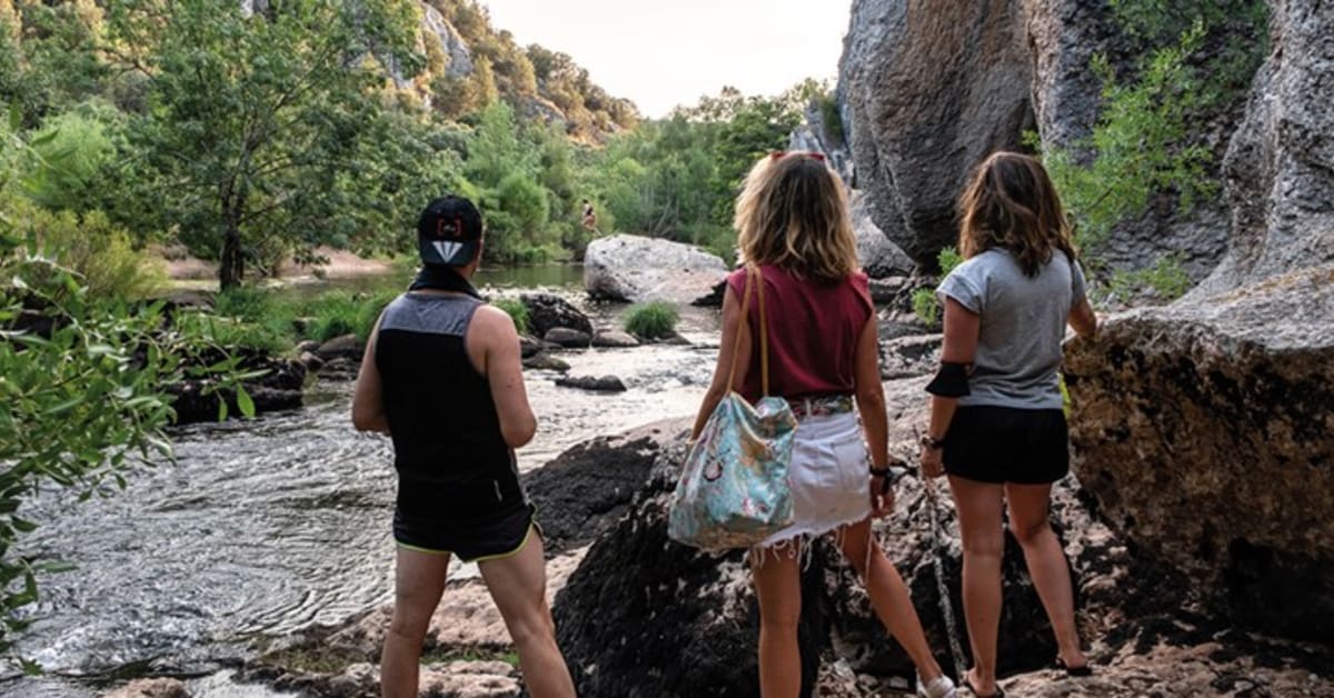 Fuente Azul o Fuente de las Mozas - Natacion a Hortigüela