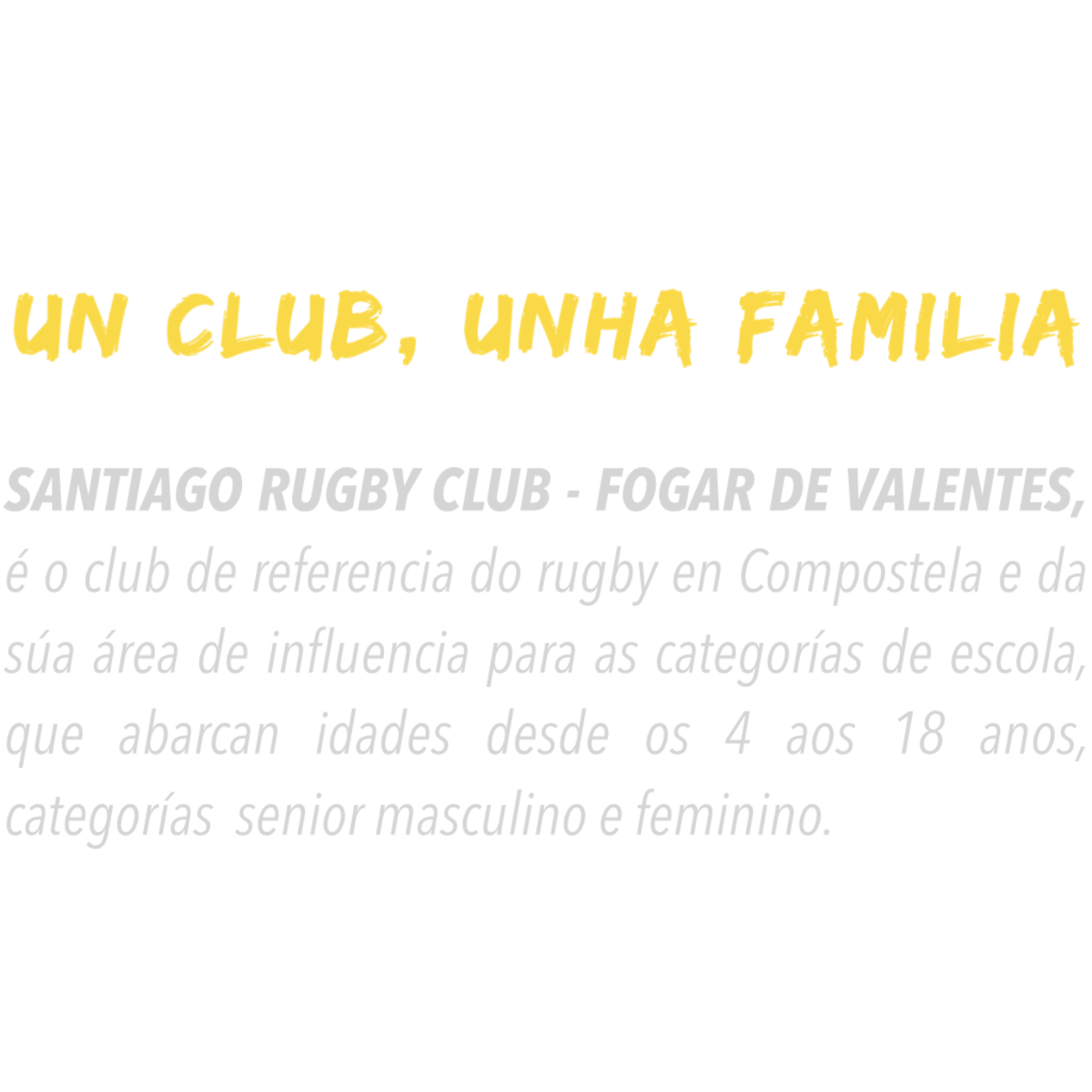Santiago Rugby Club - Rugby in Santiago de Compostela