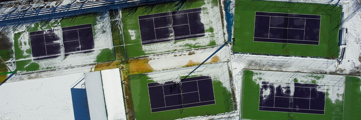 Pista de pádel y petanca - Padel a El Bercial