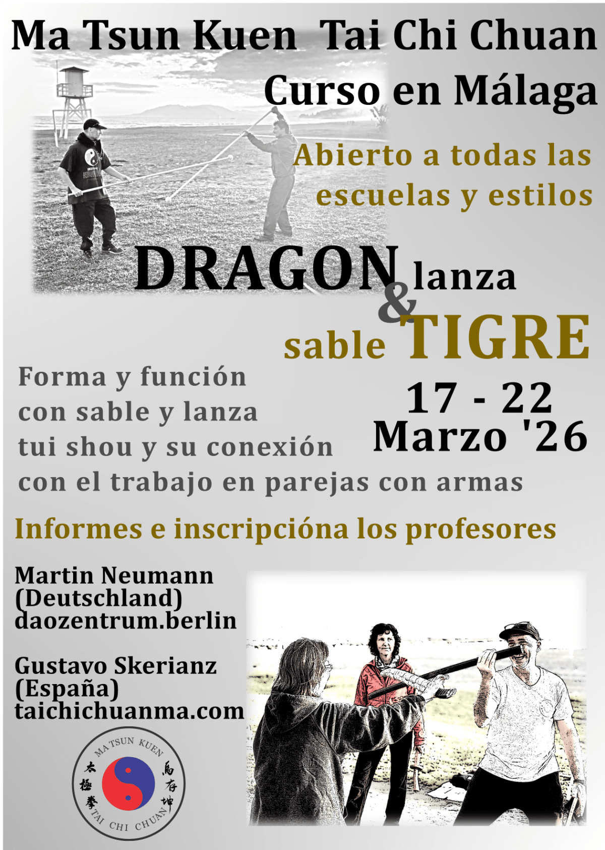 Ma Tsun Kuen Málaga, Tai Chi Chuan - Karate a La Cala del Moral