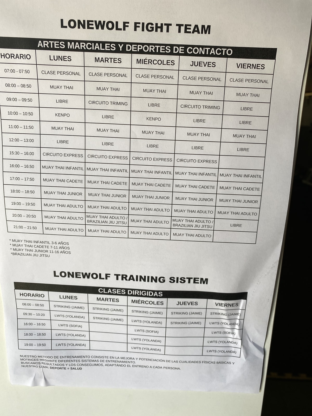 Lonewolf - Karate in Coria del Río