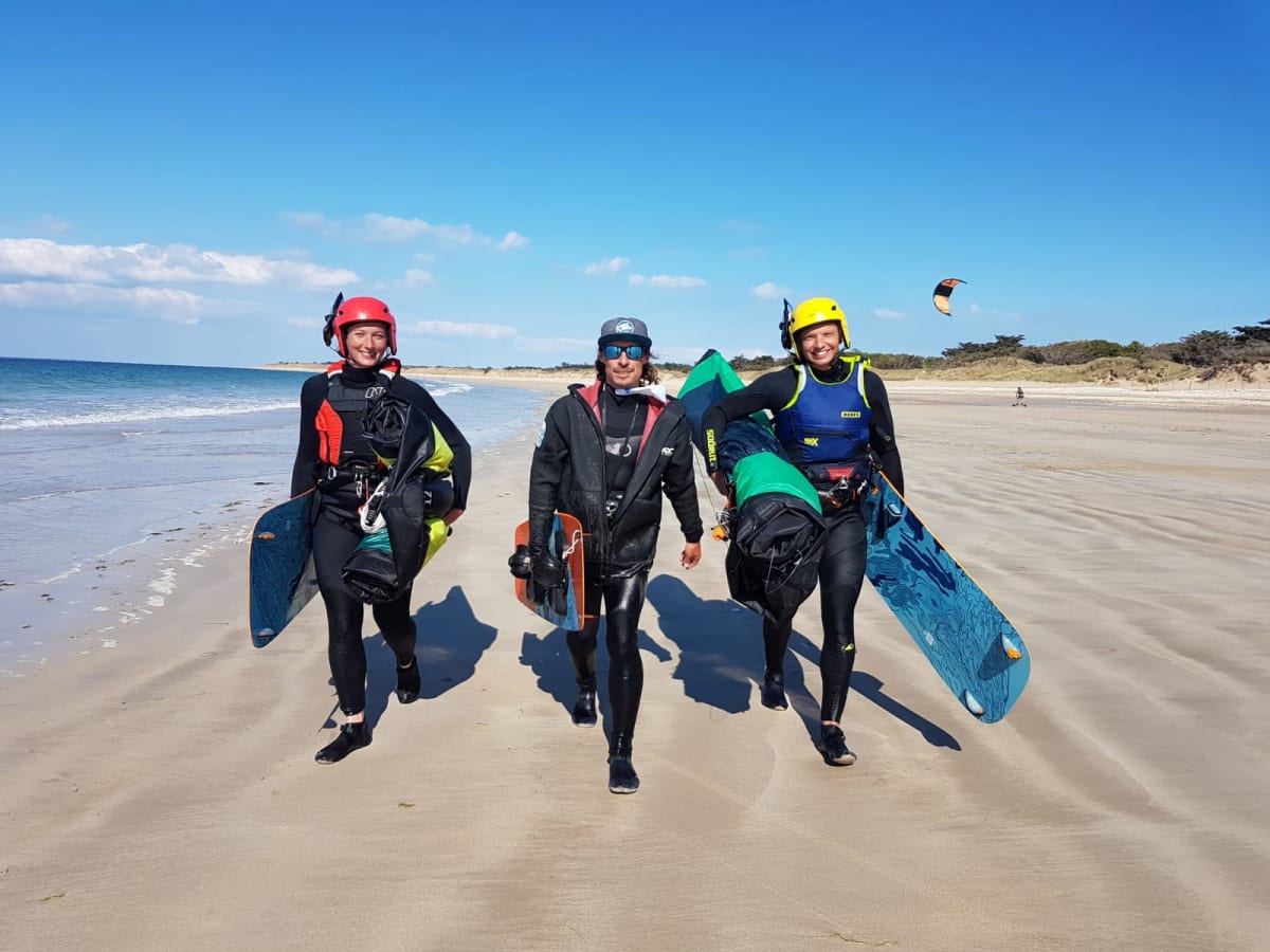 School Kitesurfing Kite Unit - Kitesurf a Ars-en-Ré