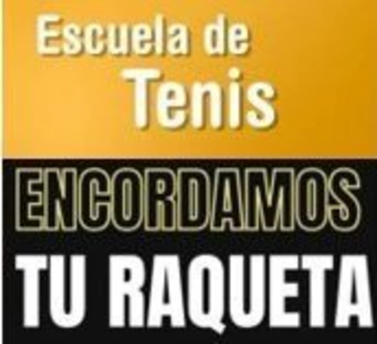 Tenis encordado y escuela en Cartagena - Tenis in Cartagena