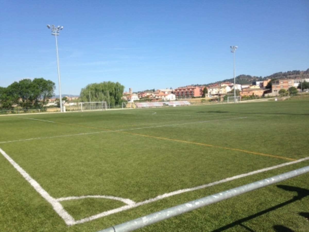 Club Futbol Santpedor. Camp Municipal Josep Guardiola - Fútbol in Santpedor