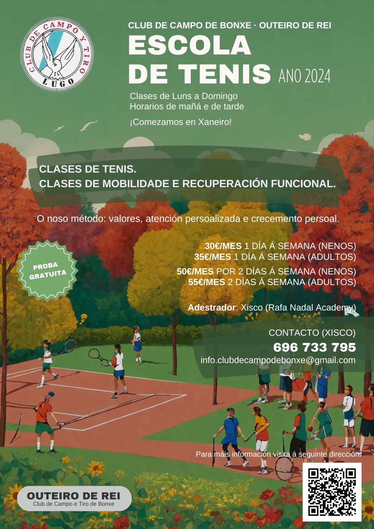 Sociedade Deportiva Club de Campo e Tiro de Lugo - Tenis en Lugo