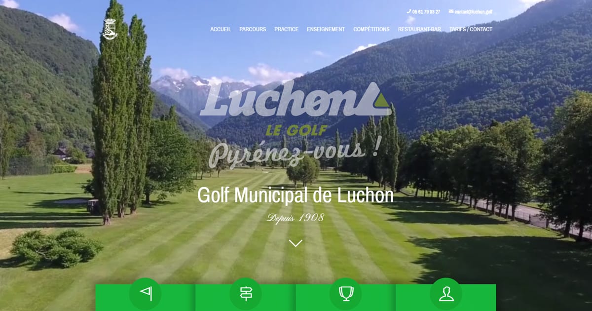 👍🏻 Golf Club de Luchon - Golf a Montauban-de-Luchon