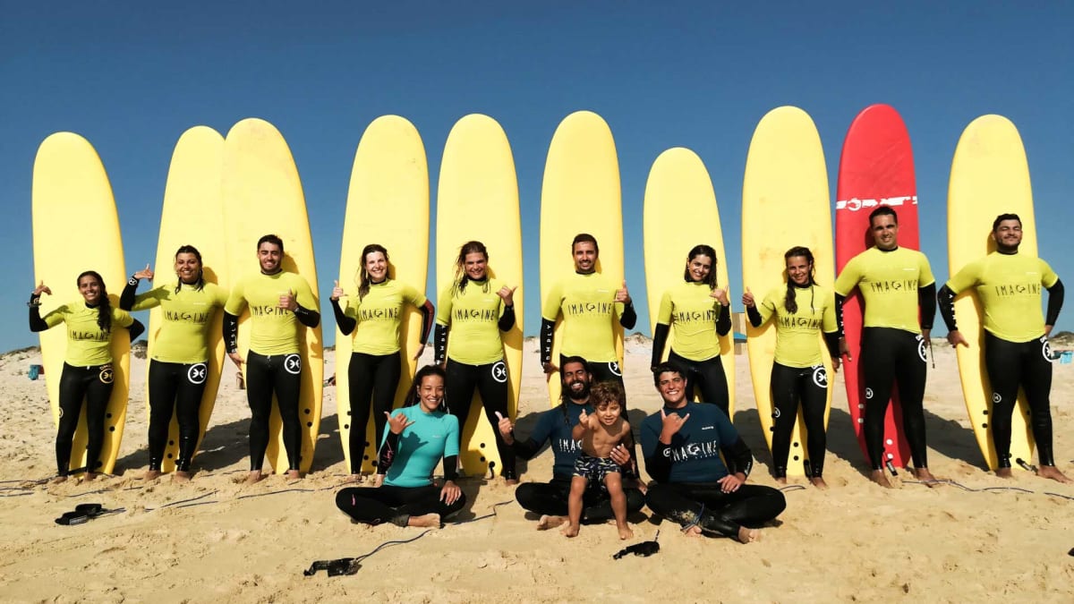 Imagine Surf School - Surf a Pego