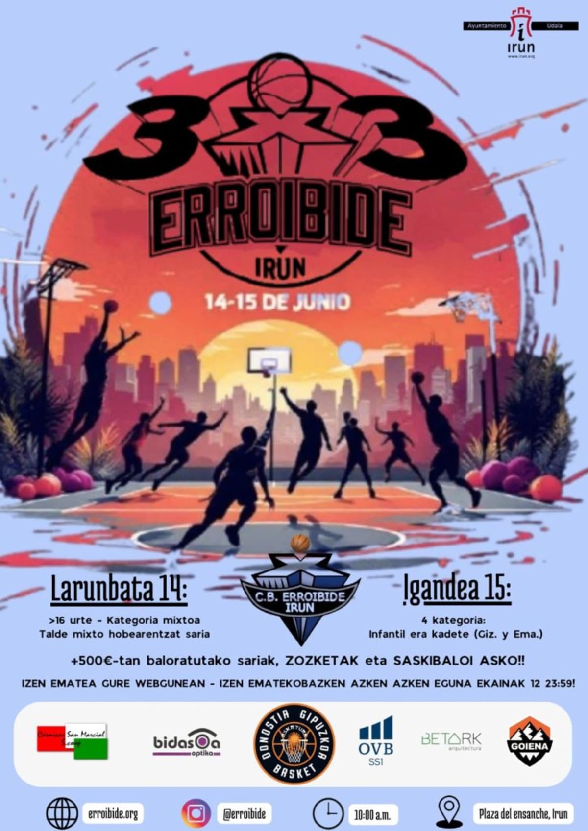 Club Baloncesto ERROIBIDE IRUN - Baloncesto in Irun