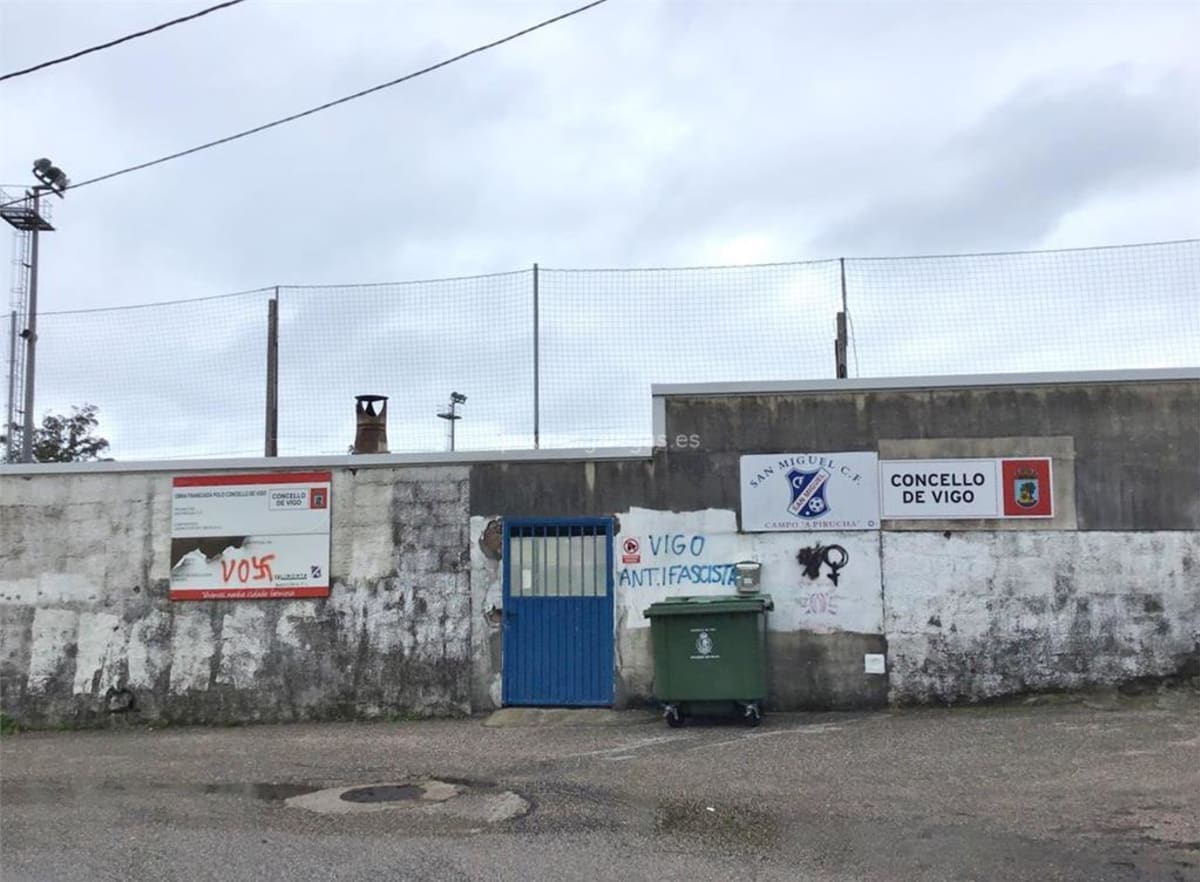 Campo de fútbol da Pirucha - Fútbol a Vigo