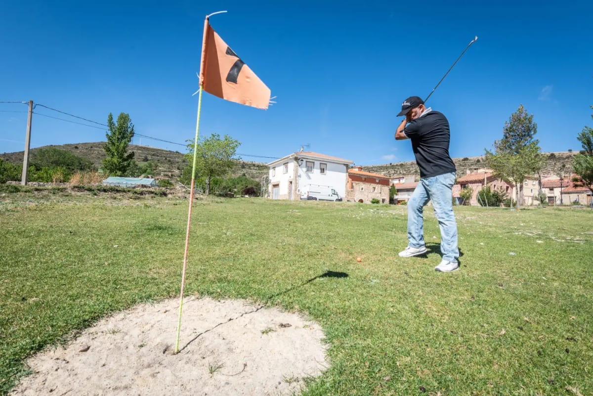 Campo Golf rural Terriente - Golf en Terriente