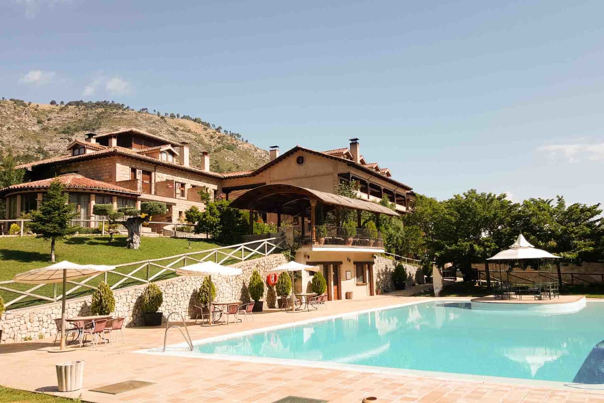 Pista De Padel Del Hotel Spa Rural Coto Del Valle - Padel a Jaén