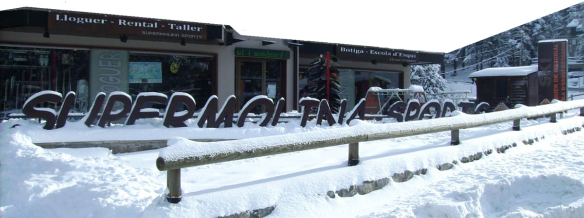 Supermolina Sports - Lloguer d'esquís - Ski in La Molina