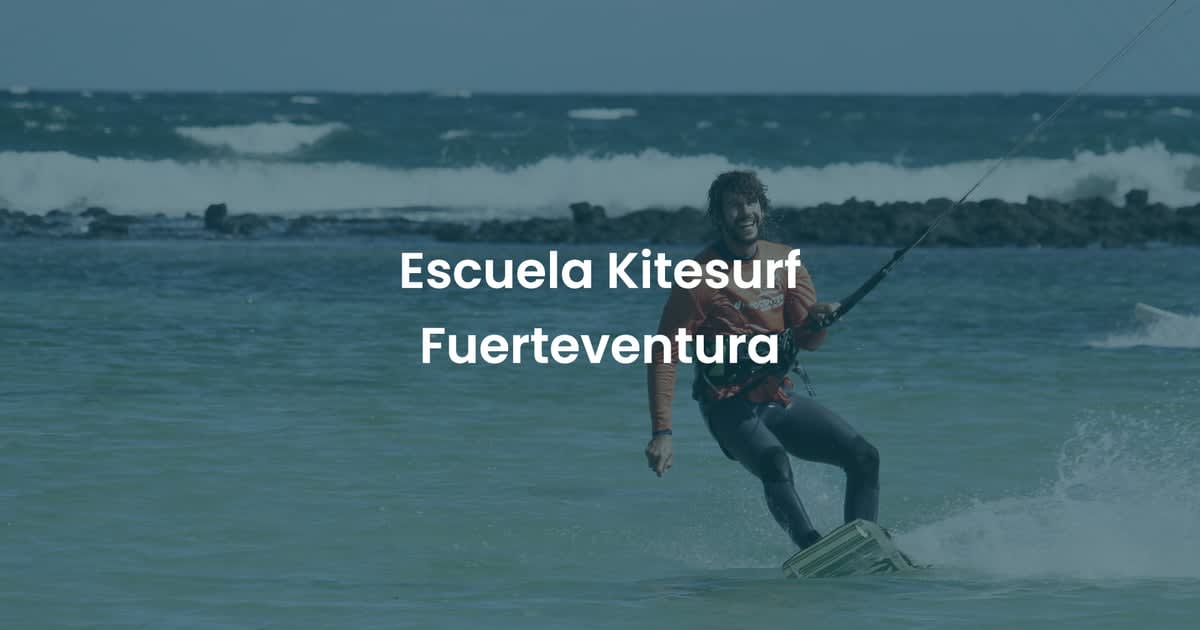 Escuela Kitesurf Fuerteventura - Kitesurf in El Cotillo