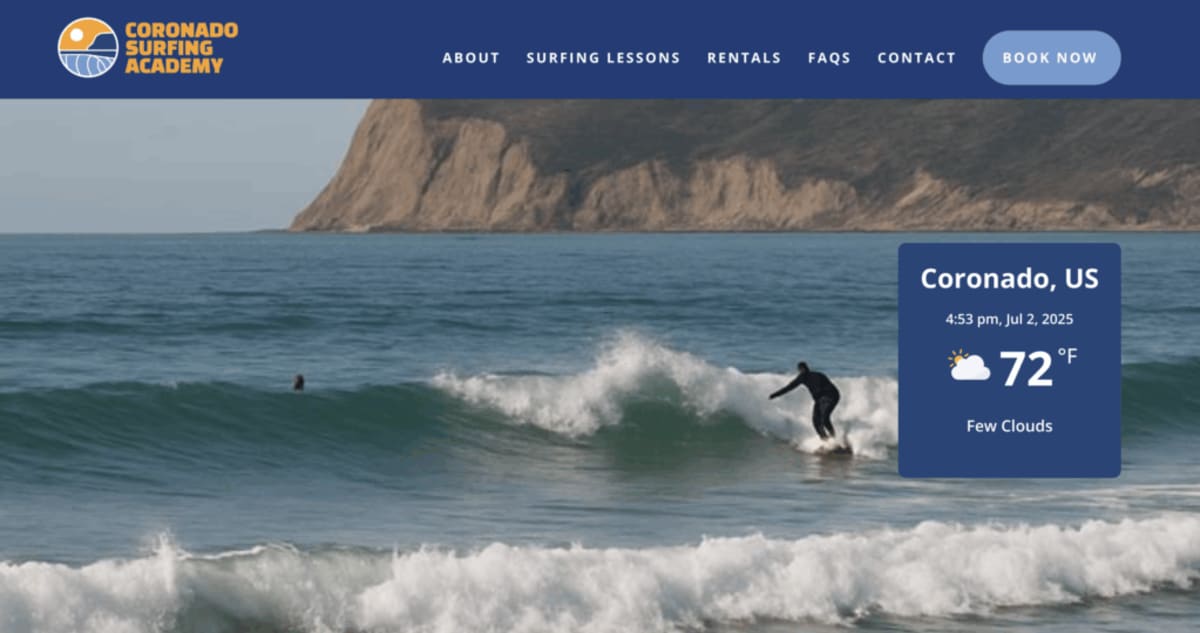 Coronado Surfing Academy - Surf a Coronado