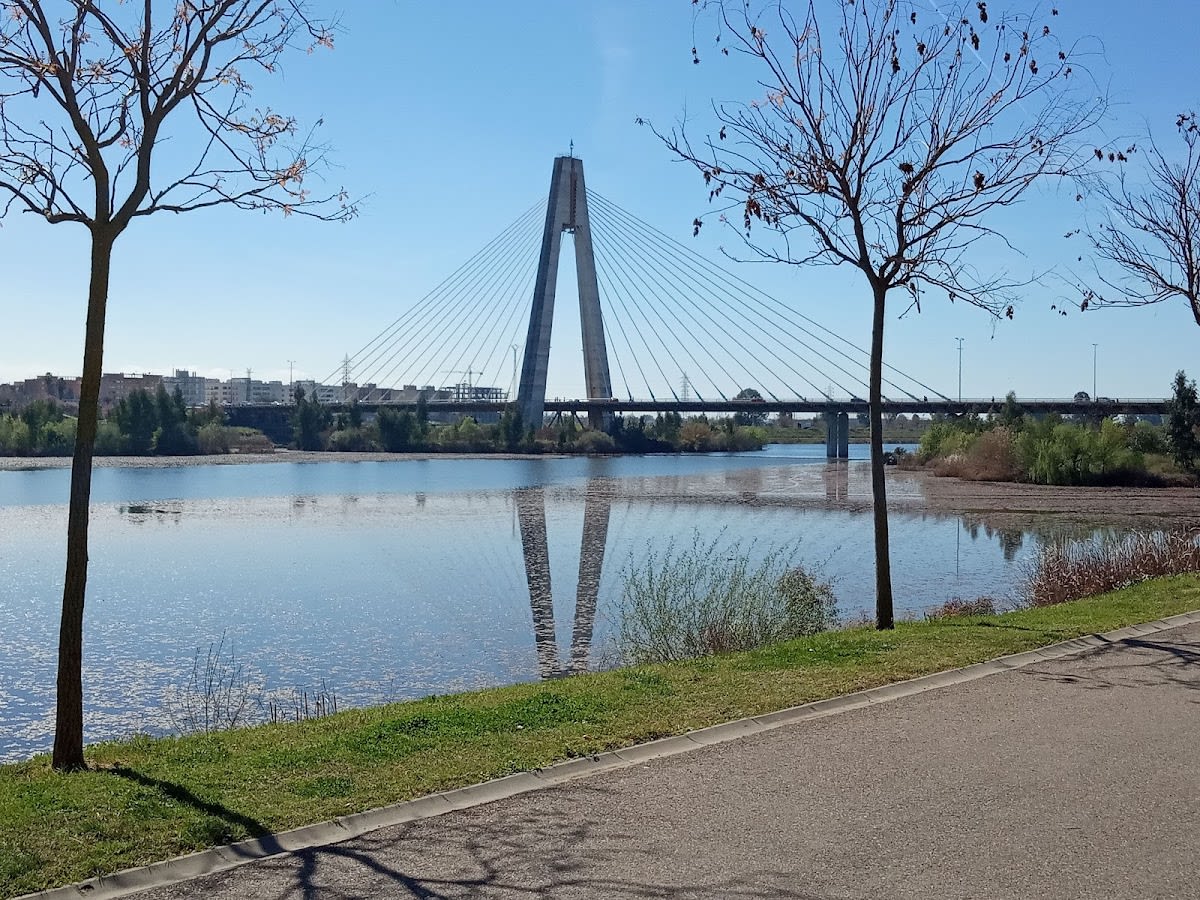 Entrada C/Málaga - Parque Márgenes del Guadiana (Badajoz) - Beach_volley in Badajoz