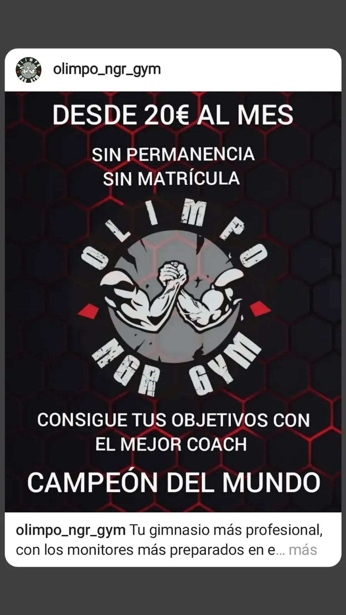 Olimpo Ngr Gym - Gimnasia en Rincón de la Victoria