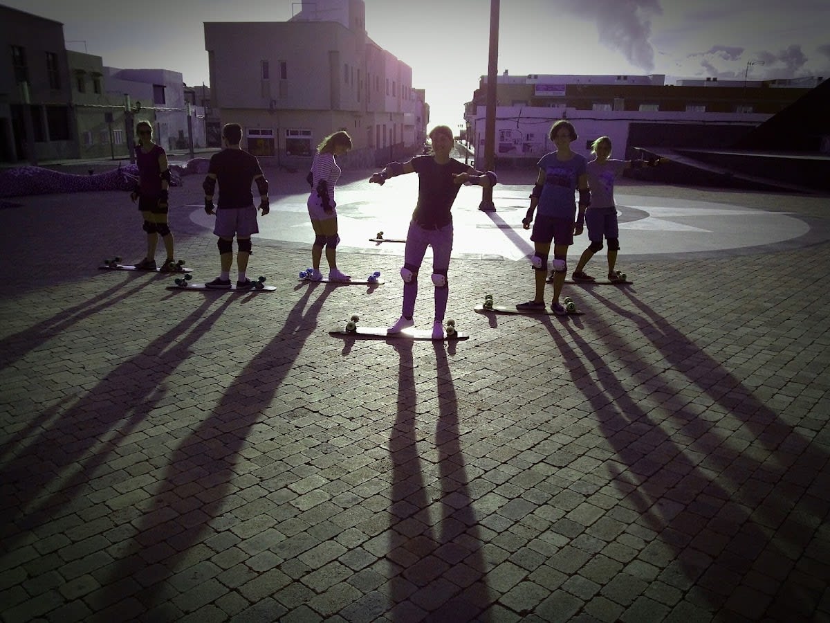Longboard-Masterclass El Cotillo - Skateboard en El Cotillo