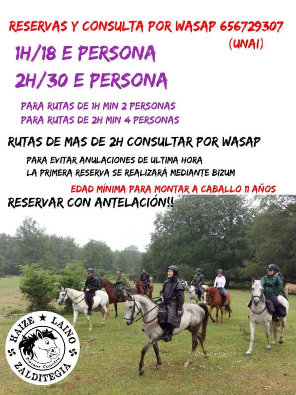 Haize Laino Zalditegia - Hipica em Bizkaia