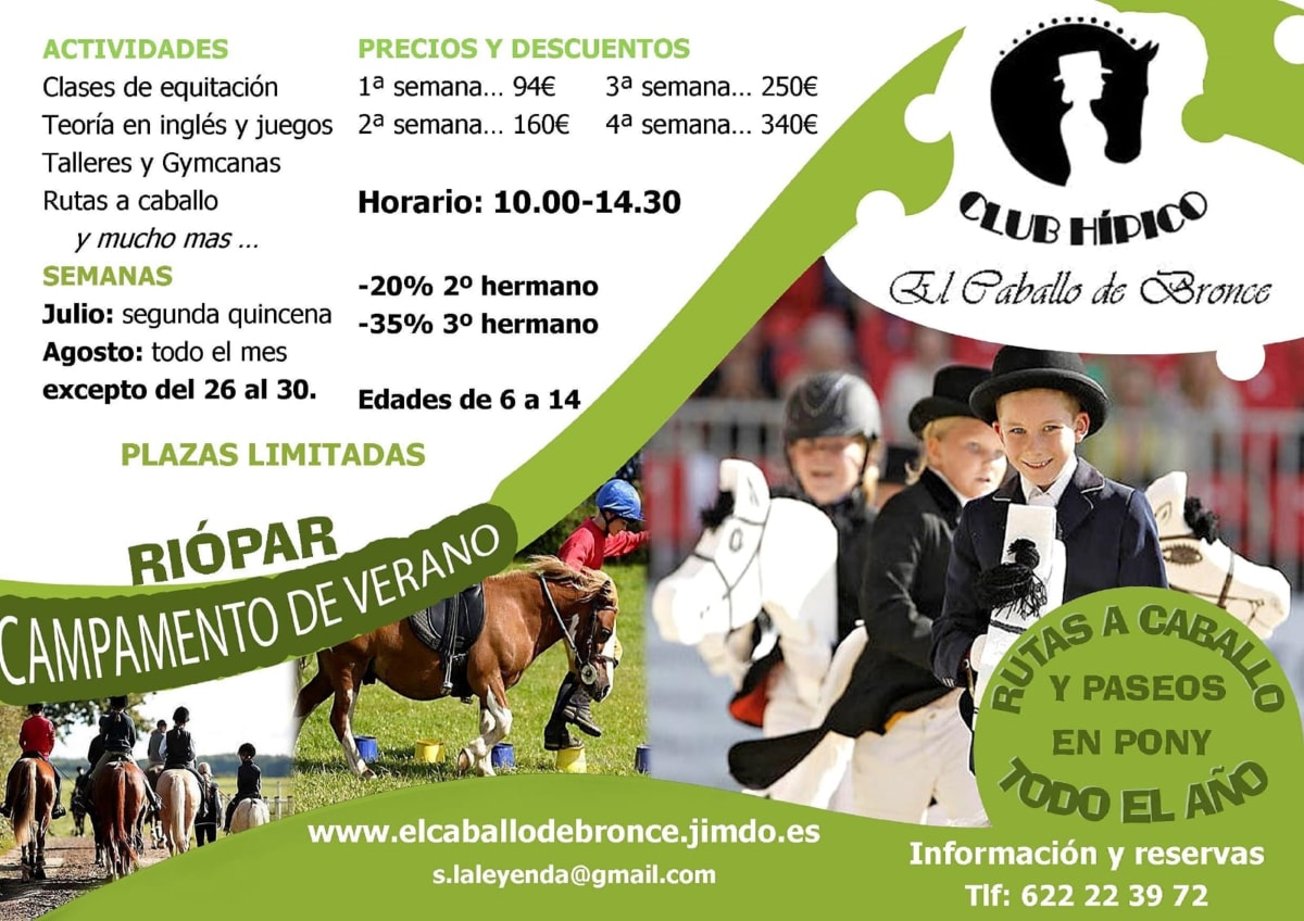 CHCB (Club Hípico El Caballo de Bronce) - Hipica in Riópar