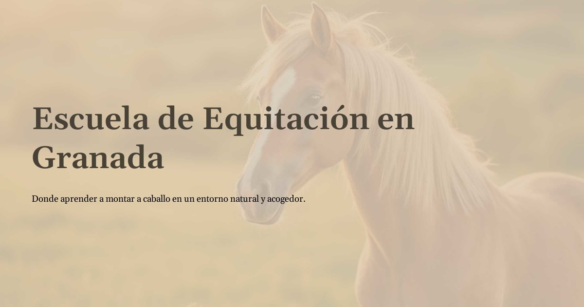 Nuevo Kamaura - Hipica en Granada