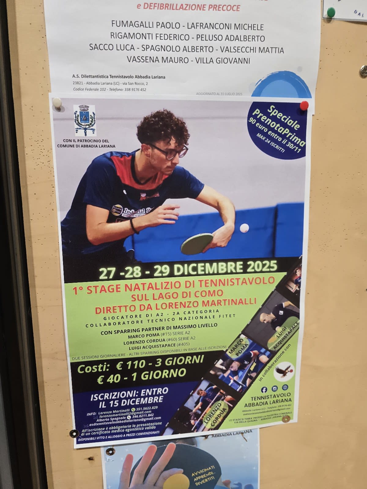 A.S.D. Tennistavolo Abbadia Lariana - Tenis_de_mesa en Abbadia Lariana