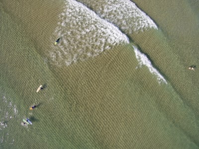 Escuela de Surf As Furnas - surf in Caamaño