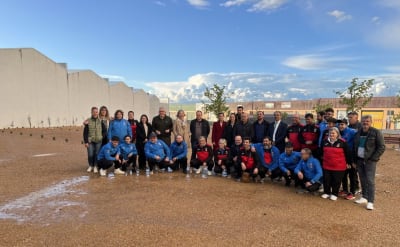 Pistas Club Deportivo Petanca Villamayor - fútbol in Villamayor