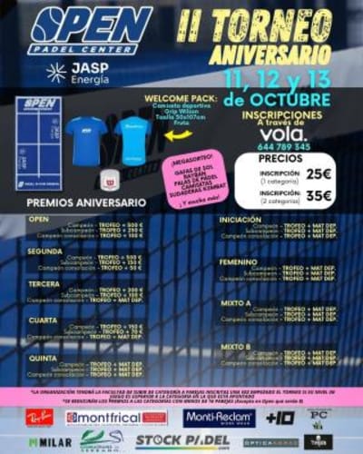 Open Padel Center - padel in Montilla