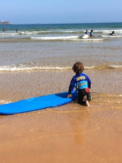 Club de surf Los Ribamontanos - surf in Langre