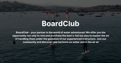 Board Club EFoil Center - kitesurf in Hondarribia