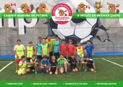 Campamentos de Verano en Jaén - Imagina Summer Camp - fútbol in Bedmar