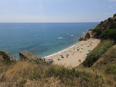 Platja Nudista de la Aida - voleibol in Calella