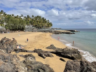 Playa Los Fariones - beach_volley in Tías