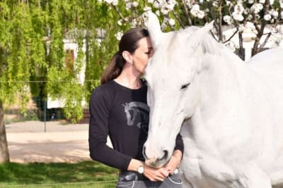 Pauline Gaudin - hipica in Elne