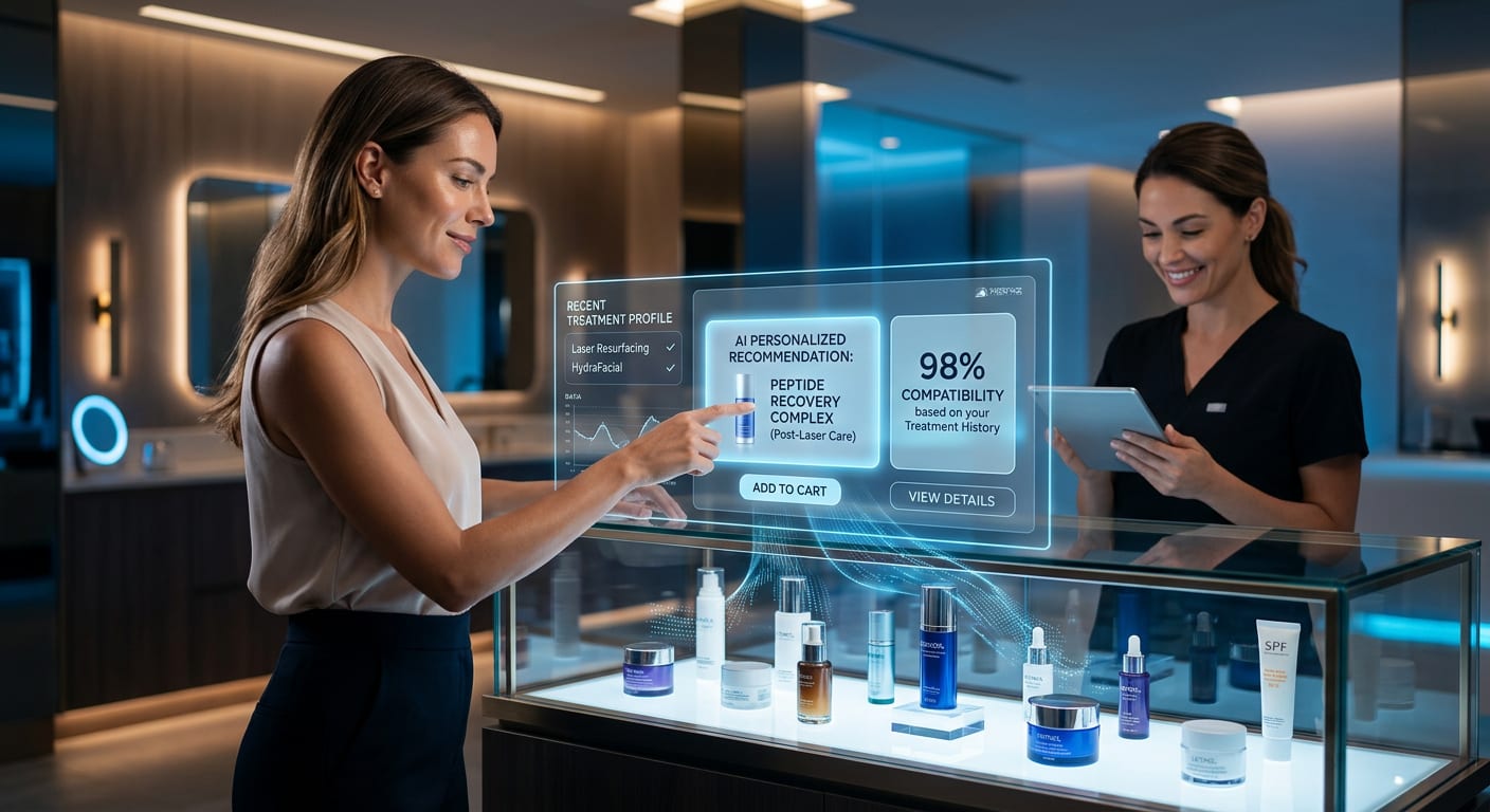 AI Product Recommendation Automation for Med Spa Retail