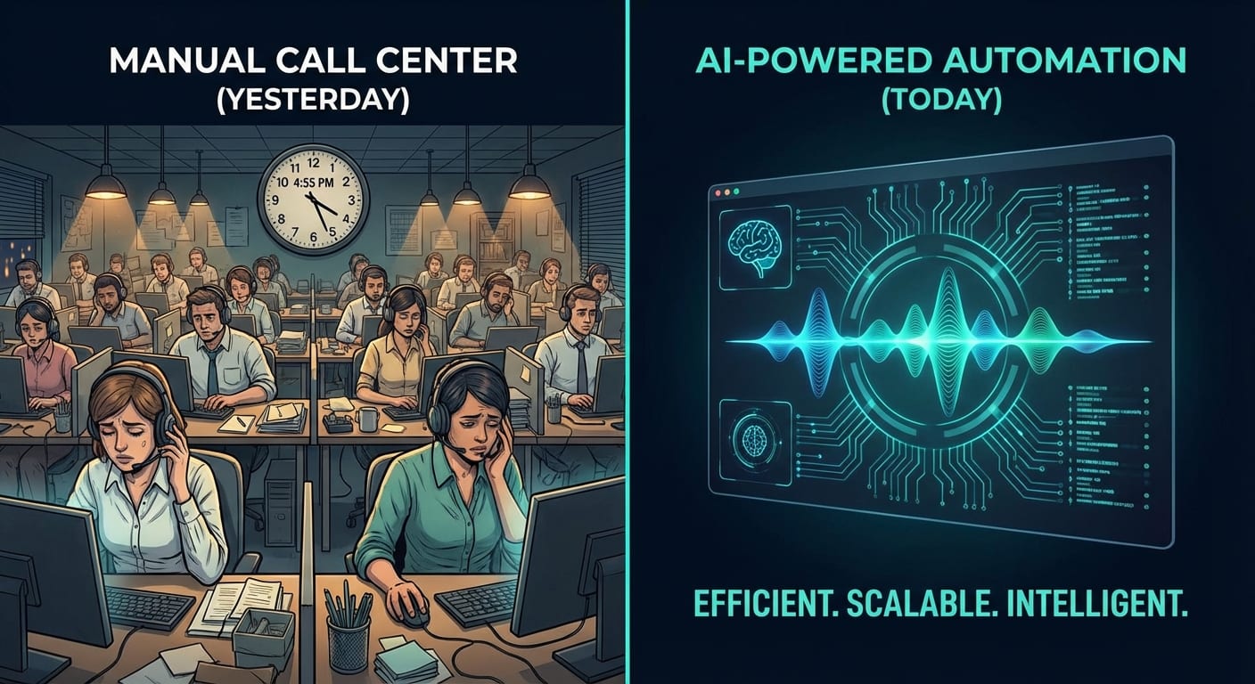 AI Receptionist vs Call Center: A Side-by-Side Comparison for 2026