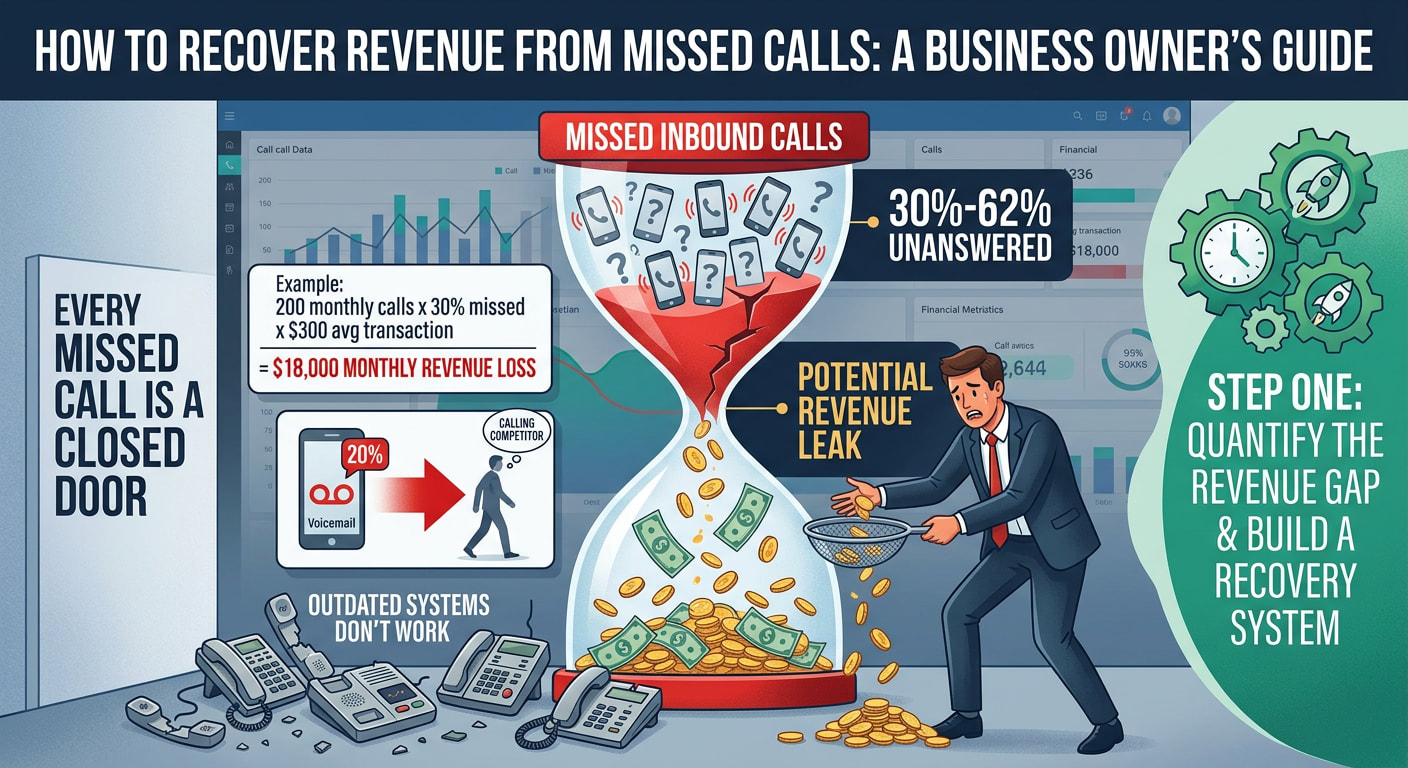 How to Recover Revenue from Missed Calls: A Business Owner's Guide