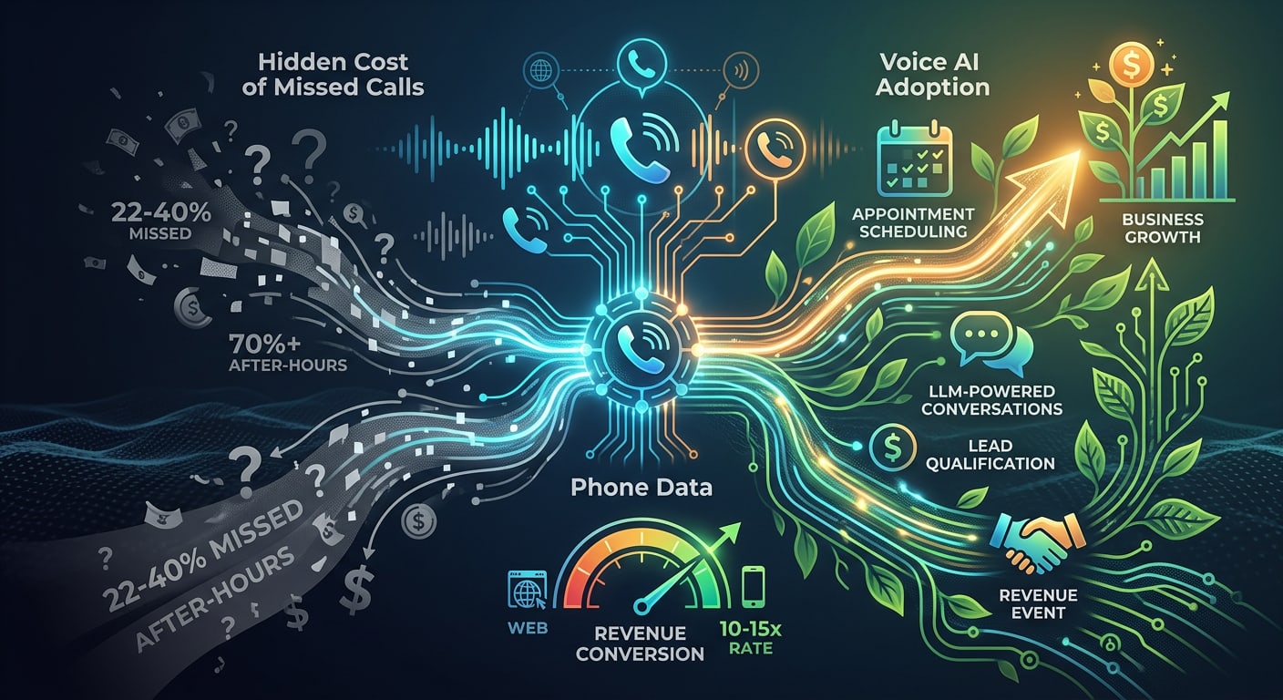 Voice AI Adoption in Small Business: What the Phone Data Shows