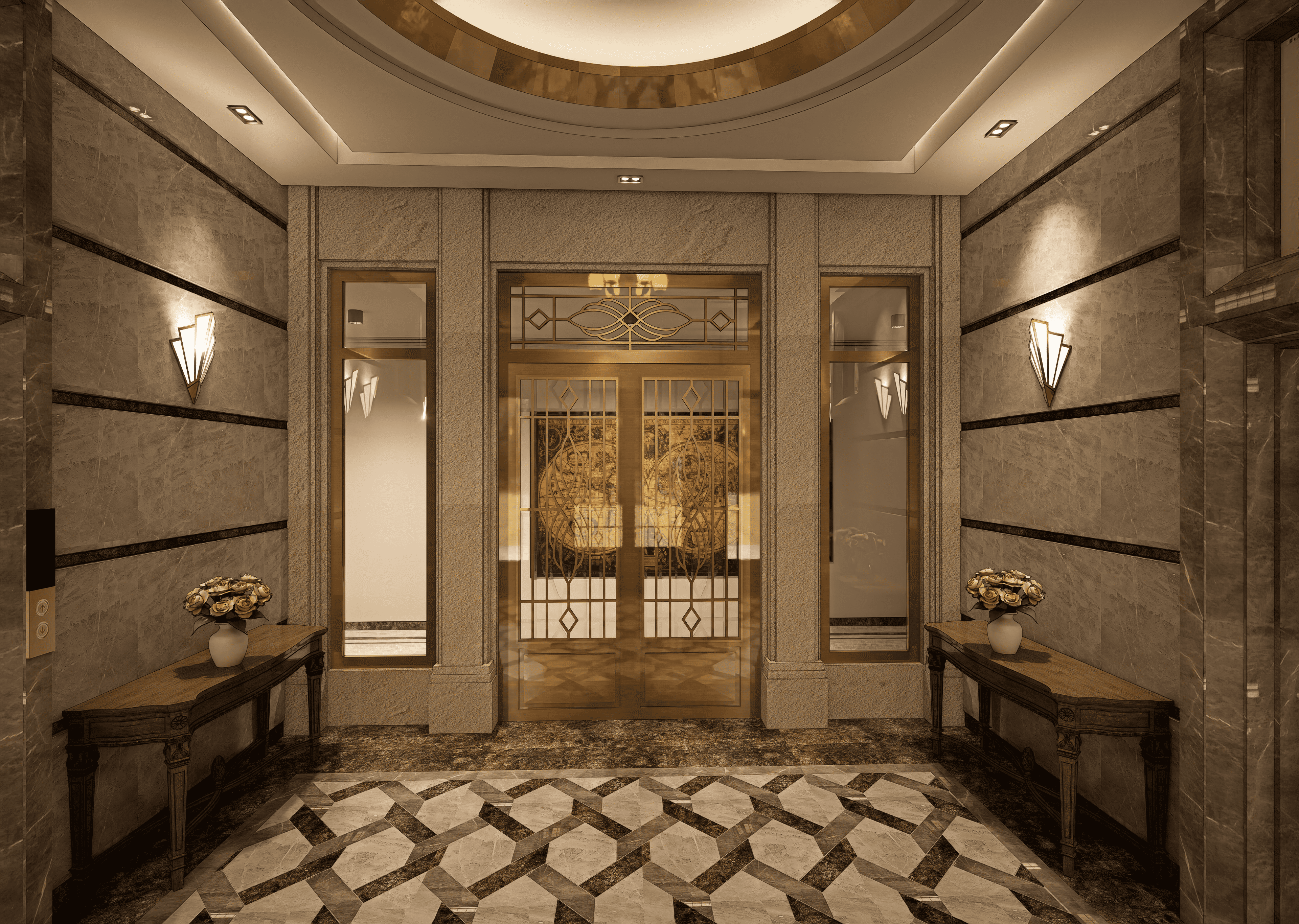 Art Deco entrance lobby 03
