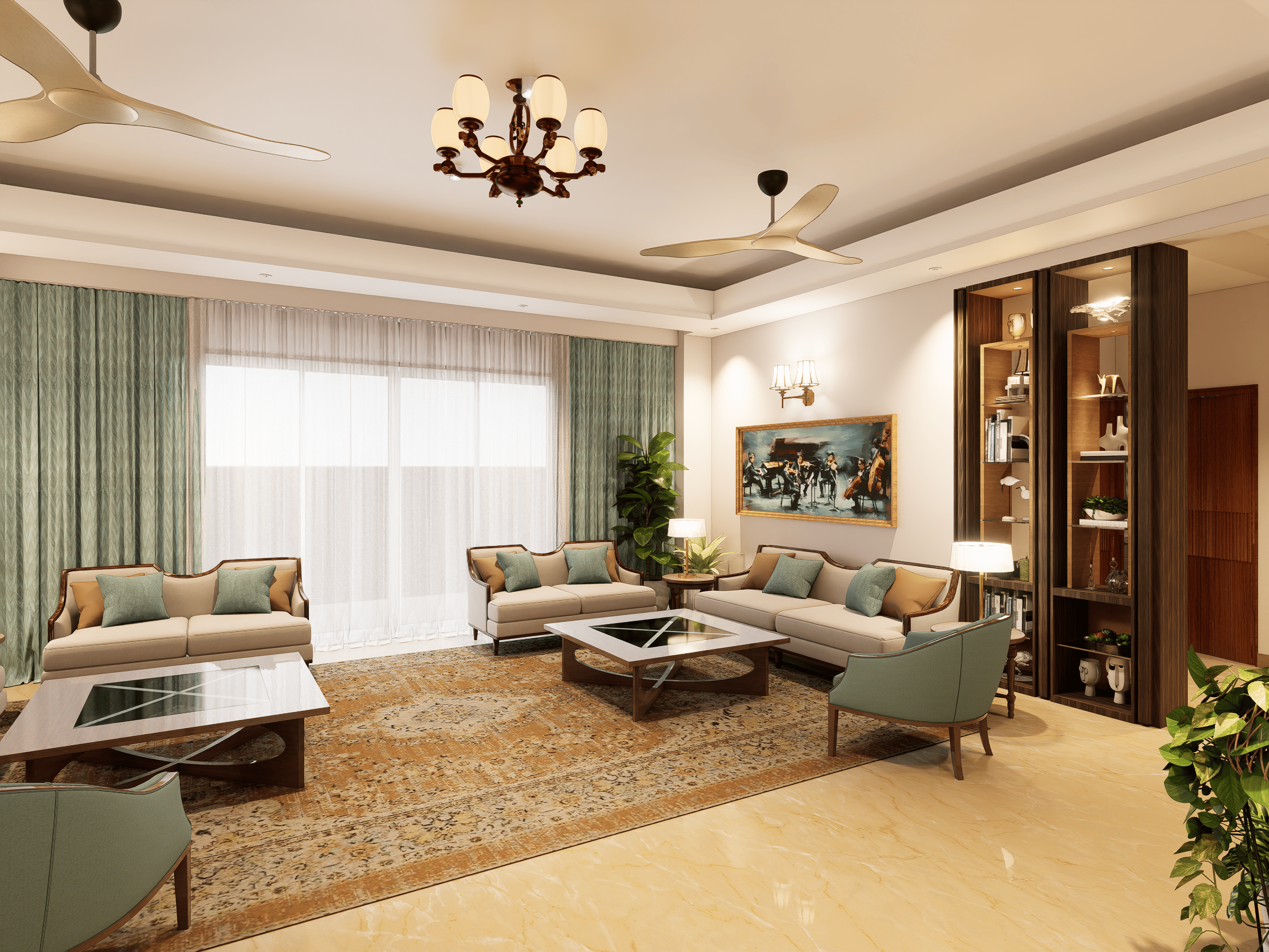 Type 06 apartment living room 02