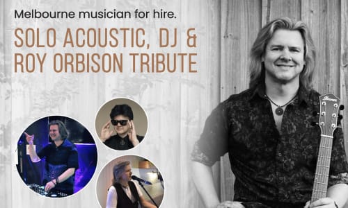 Peter Morrison - SOLO ACOUSTIC, DJ & ROY ORBISON TRIBUTE — Acoustic in Geelong
