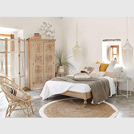  Ajenta Wooden Queen Size Bed 5