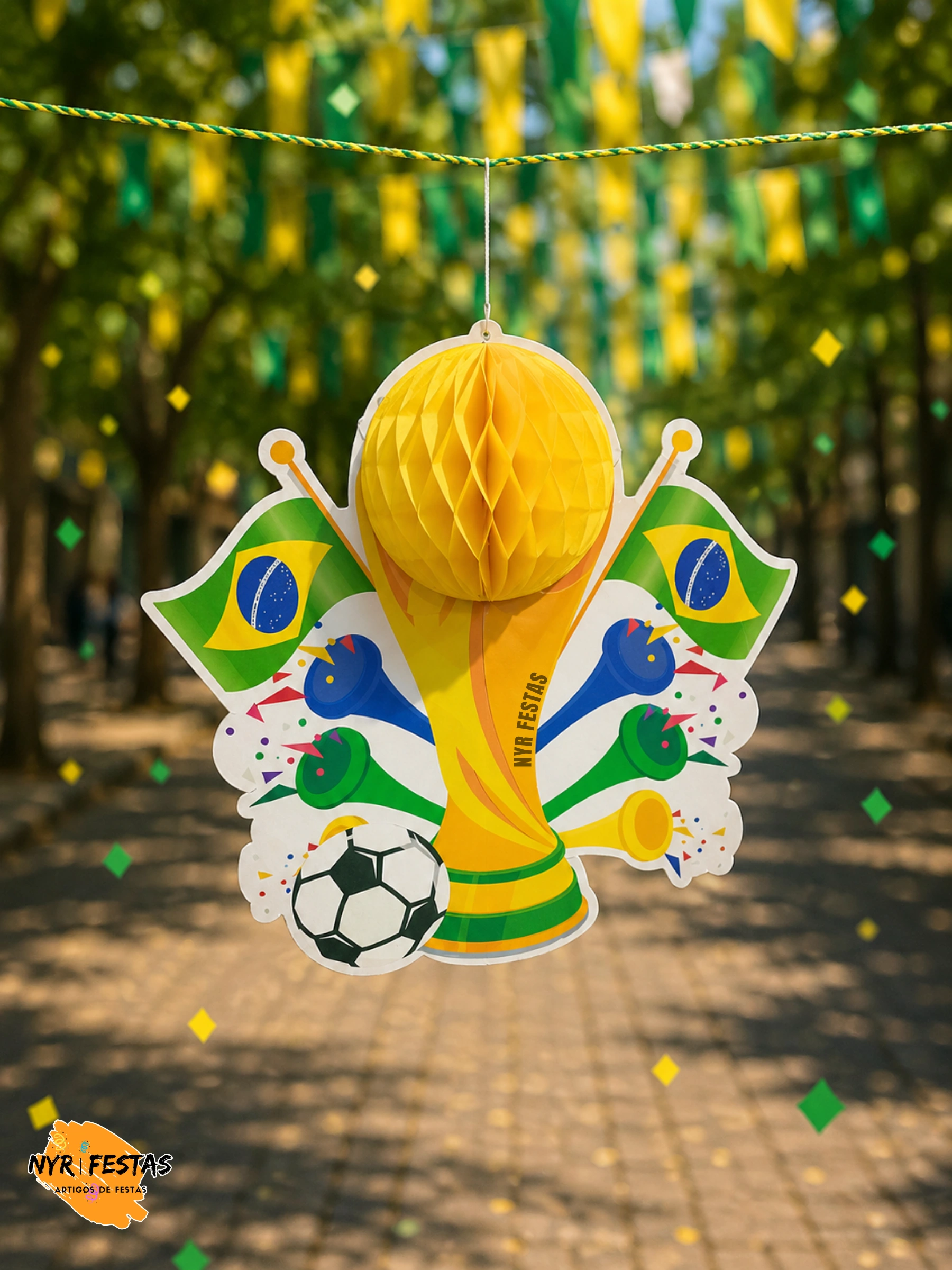 Decoração de Copa do Mundo