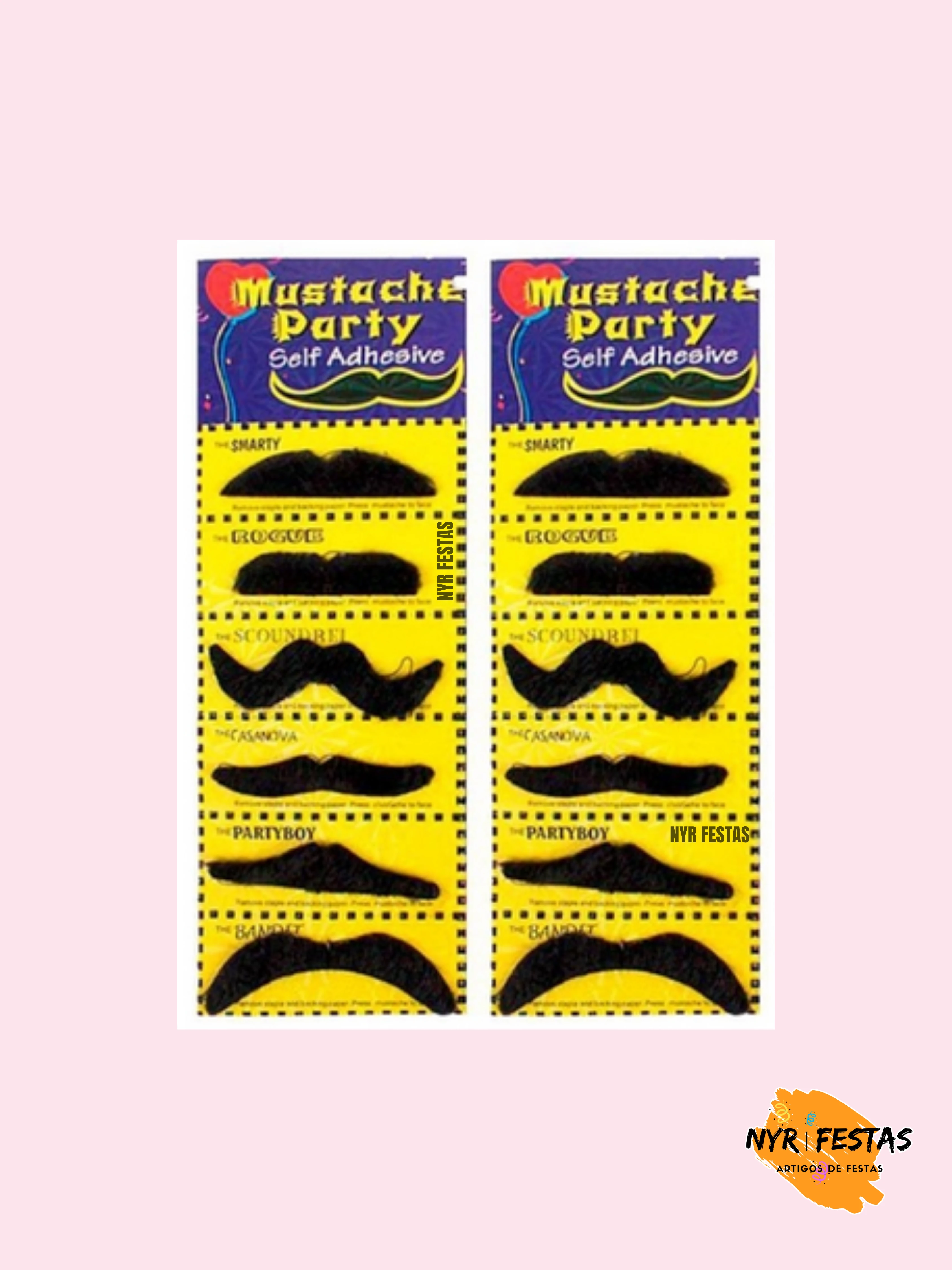 Cartela de Bigode
