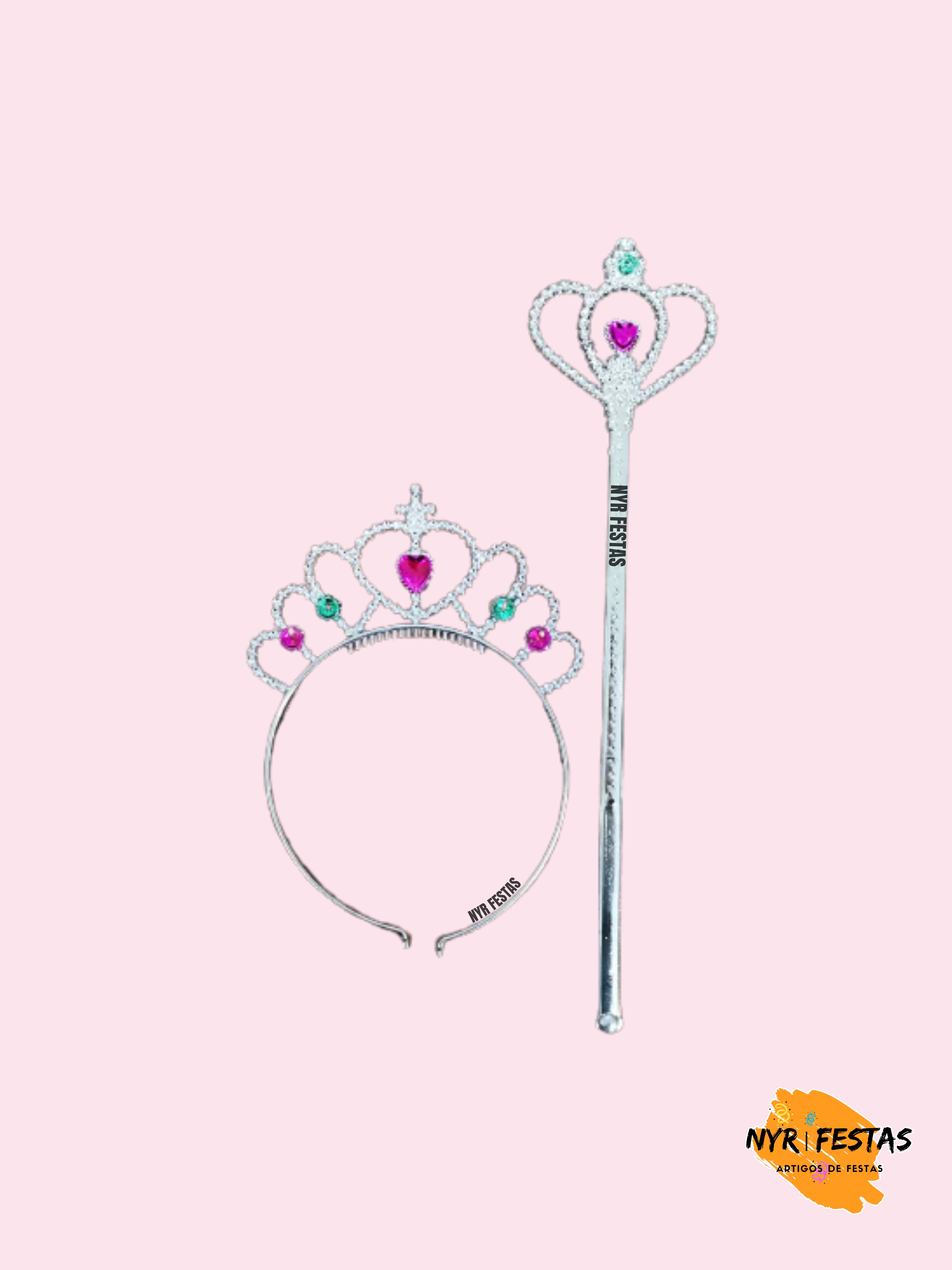 Kit Tiara e Varinha